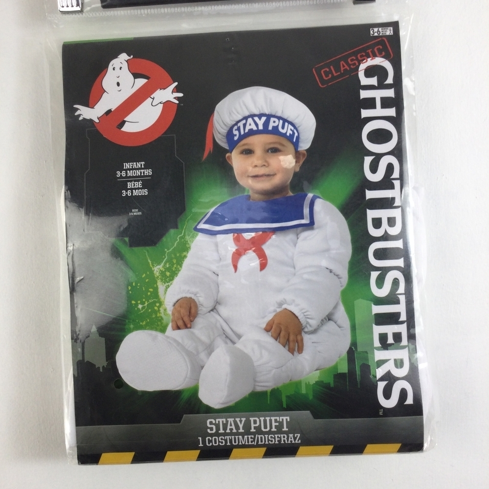 Ghostbusters Stay Puft Kids Costume - White